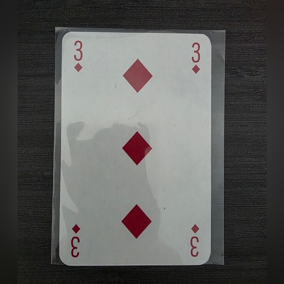 Louis Vuitton Orange and White Playing Cards - Picture 2 of 2